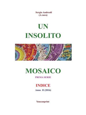 cover image of Un insolito mosaico--Indice